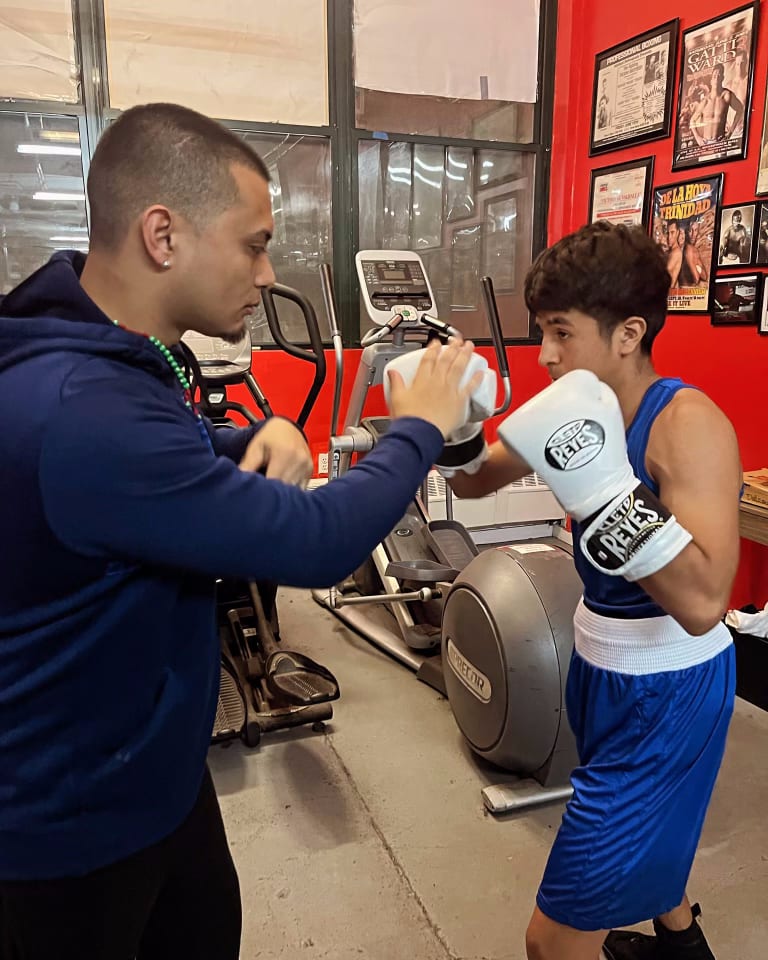 Una sesión personal uno a uno en las manoplas en Ironhand Boxing